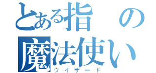 とある指輪の魔法使い（ウイザード）