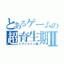 とあるゲームの超育生期間Ⅱ（トライエイジ編）