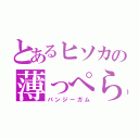 とあるヒソカの薄っぺらな嘘（バンジーガム）