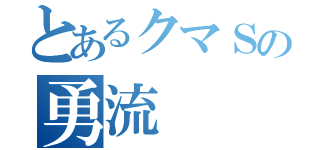 とあるクマＳの勇流（）