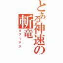 とある神速の斬竜（ガブリアス）