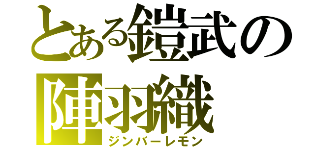 とある鎧武の陣羽織（ジンバーレモン）