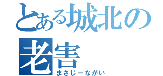 とある城北の老害（まさじーながい）