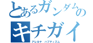 とあるガンダムのキチガイ（アレルヤ ハプティズム）