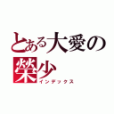 とある大愛の榮少（インデックス）