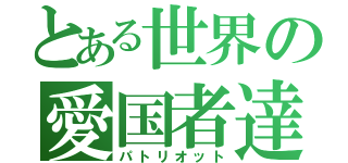 とある世界の愛国者達（パトリオット）