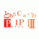 とあるＣａｃａのＰＩＰＩⅡ（ＨＥＡＤ）