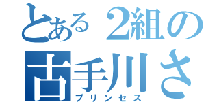 とある２組の古手川さん（プリンセス）