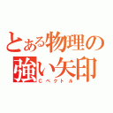 とある物理の強い矢印（Ｃベクトル）