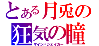 とある月兎の狂気の瞳（マインドシェイカー）