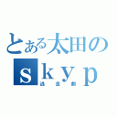 とある太田のｓｋｙｐｅ（逃走劇）