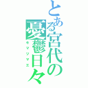 とある宮代の憂鬱日々（キマツマエ）