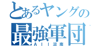 とあるヤングの最強軍団（Ａｌｌ沼南）