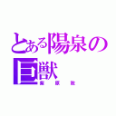 とある陽泉の巨獣（紫原敦）