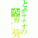 とあるサチオの空野　葵（大親友）