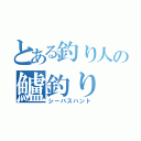 とある釣り人の鱸釣り（シーバスハント）