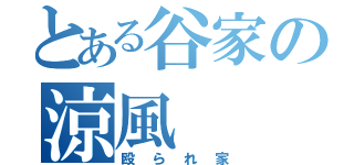 とある谷家の涼風（殴られ家）