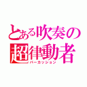 とある吹奏の超律動者（パーカッション）