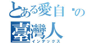 とある愛自婊の臺灣人（インデックス）