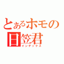 とあるホモの日笠君（インデックス）