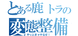 とある鹿トラの変態整備士（やっときゃやるぜ！）