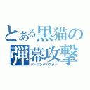 とある黒猫の弾幕攻撃（バーニングバスター）