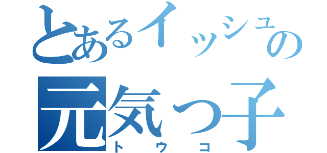 とあるイッシュの元気っ子（トウコ）