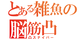 とある雑魚の脳筋凸（凸スナイパー）