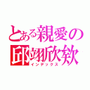 とある親愛の邱翊欣欸（インデックス）