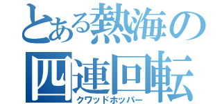 とある熱海の四連回転（クワッドホッパー）