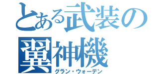 とある武装の翼神機（グラン・ウォーデン）