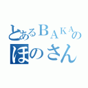 とあるＢＡＫＡのほのさん（）