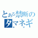 とある禁断のタマネギ（永沢）