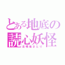 とある地底の読心妖怪（古明地さとり）