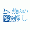 とある焼肉の鉱物探し（ホームディフェンダー）