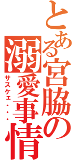 とある宮脇の溺愛事情（サスケェ・・・）