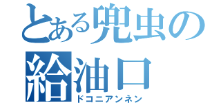 とある兜虫の給油口（ドコニアンネン）