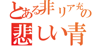 とある非リア充の悲しい青春（）