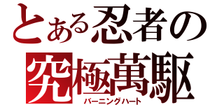 とある忍者の究極萬駆（ バーニングハート）