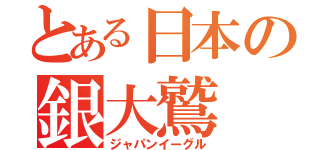 とある日本の銀大鷲（ジャパンイーグル）