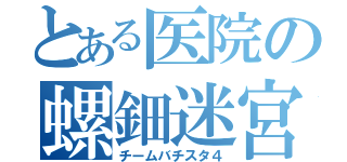 とある医院の螺鈿迷宮（チームバチスタ４）