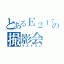 とあるＥ２１７の撮影会（ラストラン）