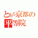 とある京都の平等院（）