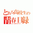 とある高校生の青春目録（ユースダイアリー）