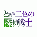 とある二色の探偵戦士（ダ  ブ  ル）