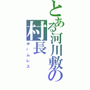 とある河川敷の村長（ホームレス）