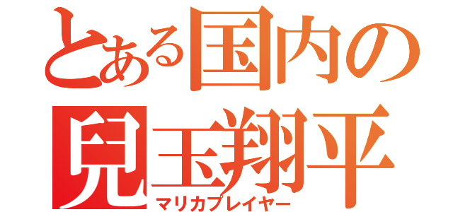 とある国内の兒玉翔平（マリカプレイヤー）