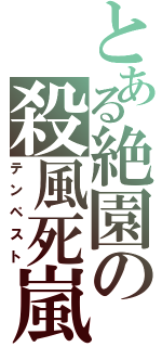 とある絶園の殺風死嵐（テンペスト）