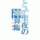 とある聖夜の神降臨（キリスト）