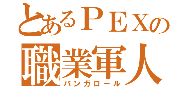 とあるＰＥＸの職業軍人（バンガロール）